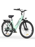 Miniatyrbild 1 av 11: HillMiles MileCity1 Straddle Elcykel: 100 km PAS, 42 Nm, IP65, lämplig för stadspendling, Shimano