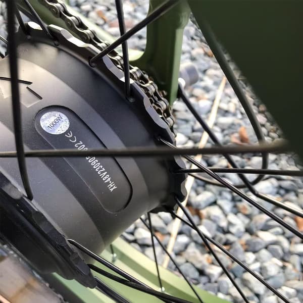 KETELES KF8 1000W/2000W Vuxen City Elcykel, Samsung 23AH Batteri, 20*4,0 Fat Tire, Shimano 7 Speed, Hydraulic Oil Skivbroms.