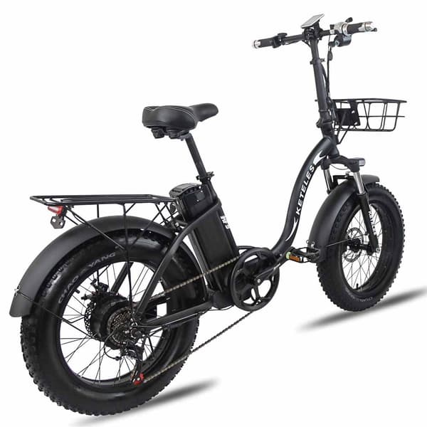 KETELES KF9 aikuisten kokoontaittuva kaupunkisähköpyörä, 2000W/26AH, 1000W/18AH/35AH lisävaruste, 7 vaihdetta, 20*4.0 rasvarengas.