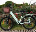 Miniatyrbild 5 av 11: CYSUM X-City Electric Bike 250W Motor 48V 10.4Ah Batteri 26 Tums Däck City Cykel med Skivbroms Bra för pendling