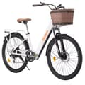 Miniatyrbild 1 av 11: Cysum Cityrun elektrisk cykel 26 '' vuxna män kvinnor 250w motor 25 km / h elcykel med 36V 10Ah Li-batteri sportcykelfordon