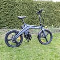 Miniatyrbild 8 av 11: DYU T1 20 tums hopfällbar elcykel, 250W motor, 36V 10AH batteri, vridmomentsensor, ram i magnesiumlegering, SHIMANO 7-växlad transmission.