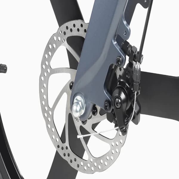 DYU T1 20 tums hopfällbar elcykel, 250W motor, 36V 10AH batteri, vridmomentsensor, ram i magnesiumlegering, SHIMANO 7-växlad transmission.