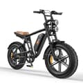 Miniatyrbild 1 av 11: Hillmiles Milezoom1 750W Elcykel: 52V 15,6Ah, 45 km/h hastighet, 20"×4,0 Fat Tires, hydrauliska bromsar, Shimano 7-växlad - All-Terrain Beast