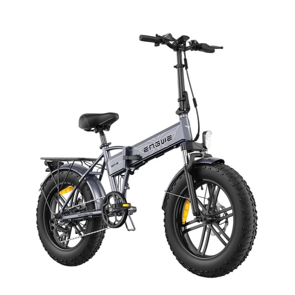 Engwe EP-2 Boost vuxen elcykel, hopfällbar, 250W motor, 48V 13AH batteri, 20''*4'' däck, 7 hastigheter
