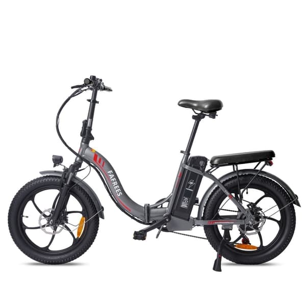 Fafrees F20 Elcykel för vuxna, 250W motor, 16Ah litiumbatteri, 20" * 3,0" däck.