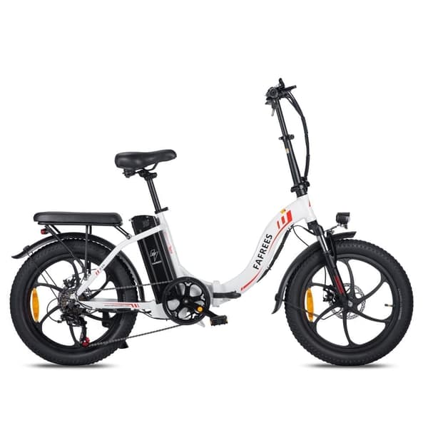 Fafrees F20 Elcykel för vuxna, 250W motor, 16Ah litiumbatteri, 20" * 3,0" däck.
