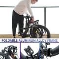 Miniatyrbild 11 av 11: Fafrees F20 Elcykel för vuxna, 250W motor, 16Ah litiumbatteri, 20" * 3,0" däck.
