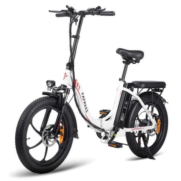 Fafrees F20 Elcykel för vuxna, 250W motor, 16Ah litiumbatteri, 20" * 3,0" däck.