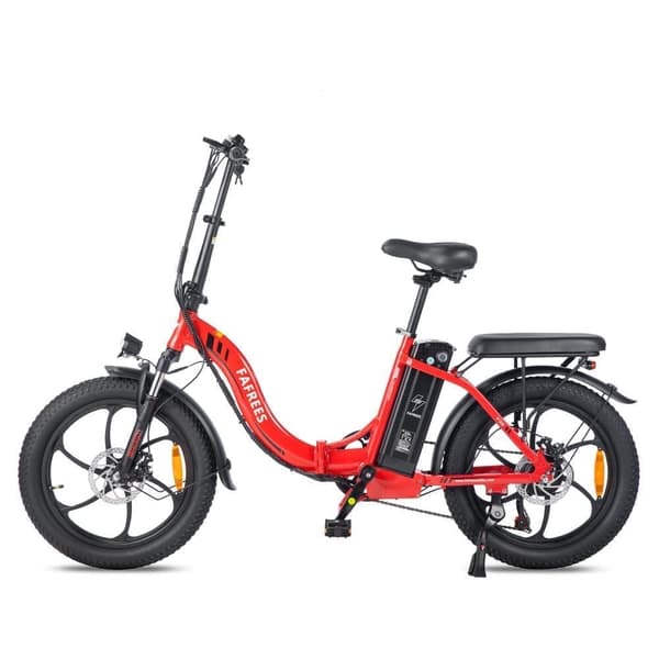 Fafrees F20 Elcykel för vuxna, 250W motor, 16Ah litiumbatteri, 20" * 3,0" däck.