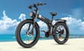 Miniatyrbild 8 av 11: Ridstar H26PRO 26" Hopfällbar Elcykel: 1000W Motor, 48V 23Ah Batteri, Hydrauliska Bromsar & EU-lager