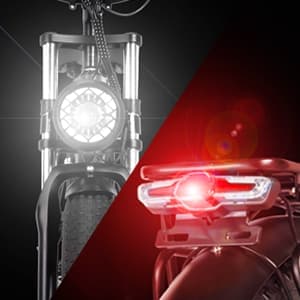 Ridstar H26PRO 26" Hopfällbar Elcykel: 1000W Motor, 48V 23Ah Batteri, Hydrauliska Bromsar & EU-lager