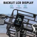 Miniatyrbild 8 av 11: Ridstar MN-26 26" Hopfällbar Elcykel: 1500W Motor, 48V 20Ah Batteri, Dubbel Fjädring & LCD-färgdisplay