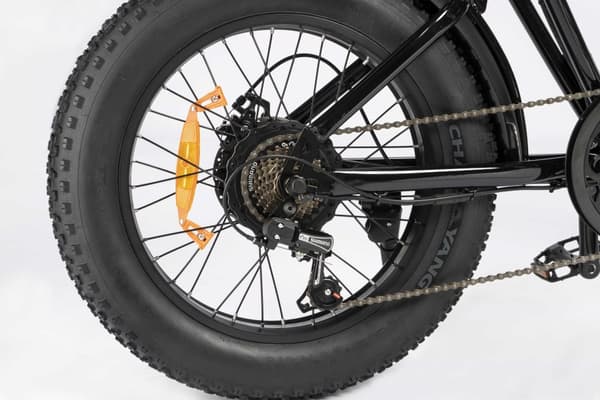 Ridstar Q20mini 20" kompakti sähköpyörä: 1000W moottori, 48V 15Ah akku, Shimano 7-nopeuksinen ja erittäin kannettava muotoilu