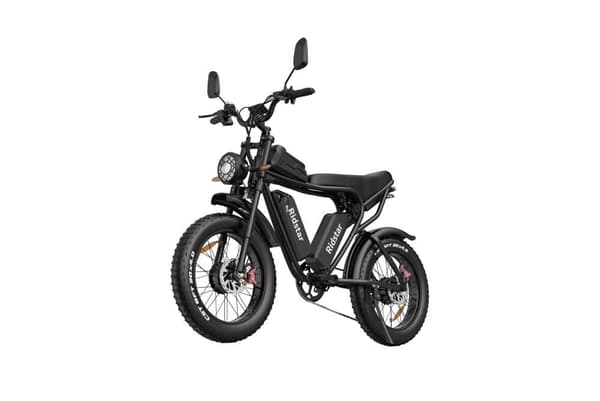 Ridstar Q20Pro 20" Elcykel med dubbla motorer: 2x1000W motorer, dubbla 52V 20Ah batterier, hydrauliska bromsar och terrängcykling