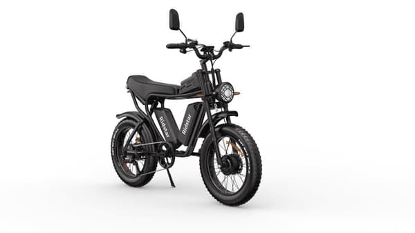 Ridstar Q20Pro 20" Elcykel med dubbla motorer: 2x1000W motorer, dubbla 52V 20Ah batterier, hydrauliska bromsar och terrängcykling