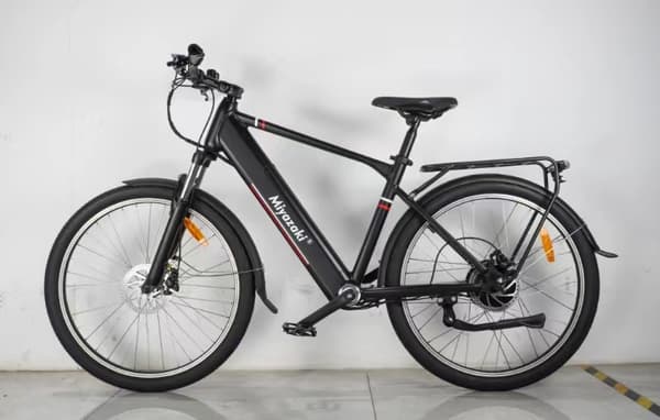 Miyazaki GC1995 Elcykel 350W 48V 14AH Batteri Elcykel 26 Tums Däck Dam och Herr Pendlings Elcykel