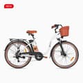Miniatyrbild 1 av 6: ENGWE X24 1200W 50KM/H 29.2A 150HP 24 Inch Black MTB Elcykel (Version med dubbla batterier)