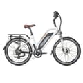 Miniatyrbild 1 av 6: Joobike Commuter elcykel 18" aluminium, 26" hjul 250W 36V 18.2AH 90KM vit