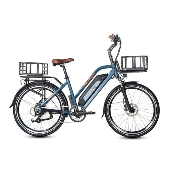 Joobike Commuter elcykel 18" aluminium, 26" hjul 250W 36V 18.2AH 90KM blå