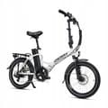 Miniatyrbild 1 av 6: Jobobike Sam White 468 Wh elcykel 36V 13ah 250W vit