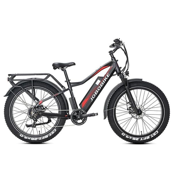 JOBOBIKE ROBIN 48V FATBIKE ELCYKEL 26” 14Ah 250W svart