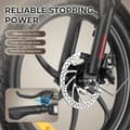 Pikkukuva 9 / 11: FAFREES F20+ 20'' kokoontaittuva sähköpyörä, 250W moottori, 36V 20Ah akku, 20''*3.0'' rengas, toimintasäde 75-90km, Shimano 7 vaihdetta