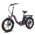 Miniatyrbild 1 av 11: Fafrees F20 Pro City hopfällbar elcykel, 250W motor, 18Ah batteri, 20" * 3.0" däck, SHIMANO 7 Speed.