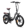 Miniatyrbild 4 av 11: Fafrees F20 Pro City hopfällbar elcykel, 250W motor, 18Ah batteri, 20" * 3.0" däck, SHIMANO 7 Speed.