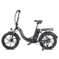Miniatyrbild 2 av 11: Fafrees F20 Pro City hopfällbar elcykel, 250W motor, 18Ah batteri, 20" * 3.0" däck, SHIMANO 7 Speed.