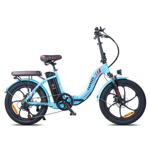 Fafrees F20 Pro City hopfällbar elcykel, 250W motor, 18Ah batteri, 20" * 3.0" däck, SHIMANO 7 Speed.