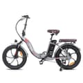 Miniatyrbild 2 av 11: Fafrees F20 Pro City hopfällbar elcykel, 250W motor, 18Ah batteri, 20" * 3.0" däck, SHIMANO 7 Speed.