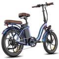 Pikkukuva 3 / 11: FAFREES F20+ Pro 20'' sähköpyörä, 250W moottori, 36V 22.5Ah akku, 85-100km kantama, Shimano 7 nopeus, 20''*3.0 rengas