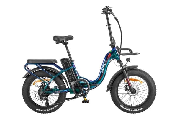 Fafrees F20 MAX kokoontaittuva kaupunkisähköpyörä, 500 W moottori, Samsung 22.5Ah akku, 20"*4.0" renkaat, SHIMANO 7 Speed.