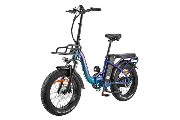 Fafrees F20 MAX kokoontaittuva kaupunkisähköpyörä, 500 W moottori, Samsung 22.5Ah akku, 20"*4.0" renkaat, SHIMANO 7 Speed.