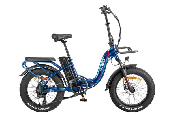 Fafrees F20 MAX kokoontaittuva kaupunkisähköpyörä, 500 W moottori, Samsung 22.5Ah akku, 20"*4.0" renkaat, SHIMANO 7 Speed.
