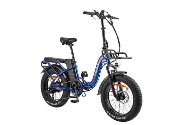 Fafrees F20 MAX kokoontaittuva kaupunkisähköpyörä, 500 W moottori, Samsung 22.5Ah akku, 20"*4.0" renkaat, SHIMANO 7 Speed.
