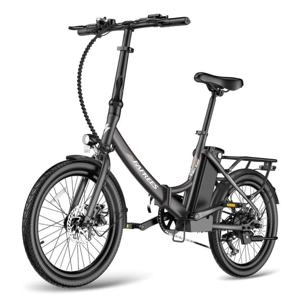 Fafrees F20 Light Adult City Elcykel, 250W borstlös motor, 16,75Ah litiumbatteri, 20" * 1,95" däck, Shimano 7-växlad.