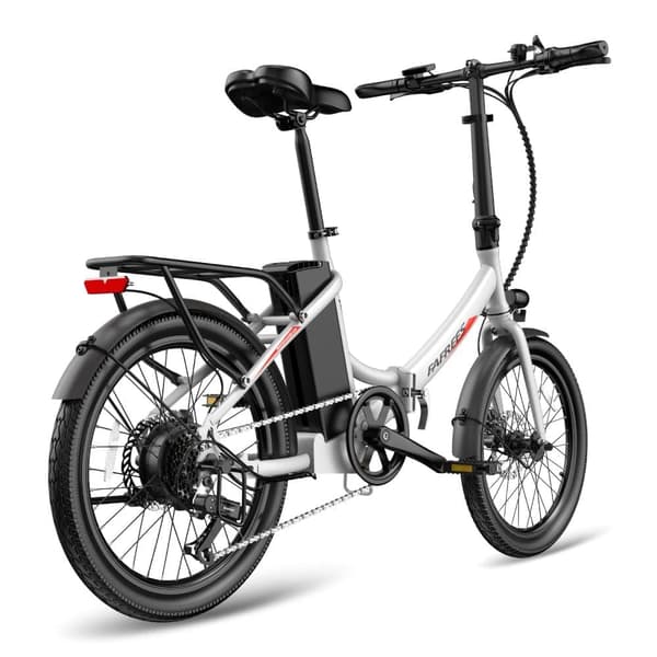Fafrees F20 Light Adult City Elcykel, 250W borstlös motor, 16,75Ah litiumbatteri, 20" * 1,95" däck, Shimano 7-växlad.