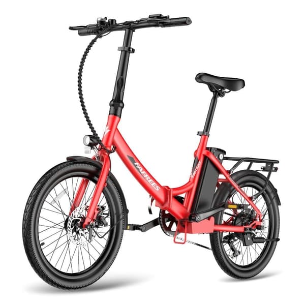 Fafrees F20 Light Adult City Elcykel, 250W borstlös motor, 16,75Ah litiumbatteri, 20" * 1,95" däck, Shimano 7-växlad.
