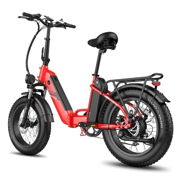 Fafrees FF20 Polar taitettava sähköpyörä, 500 W (jatkuva) 860 W (huippu) moottori, 20,8 Ah akut, 20" * 4,0" renkaat, SHIMANO 7 nopeus.