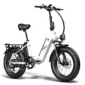 Pikkukuva 2 / 11: Fafrees FF20 Polar taitettava sähköpyörä, 500 W (jatkuva) 860 W (huippu) moottori, 20,8 Ah akut, 20" * 4,0" renkaat, SHIMANO 7 nopeus.