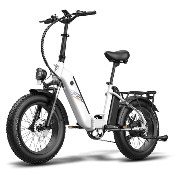 Fafrees FF20 Polar taitettava sähköpyörä, 500 W (jatkuva) 860 W (huippu) moottori, 20,8 Ah akut, 20" * 4,0" renkaat, SHIMANO 7 nopeus.