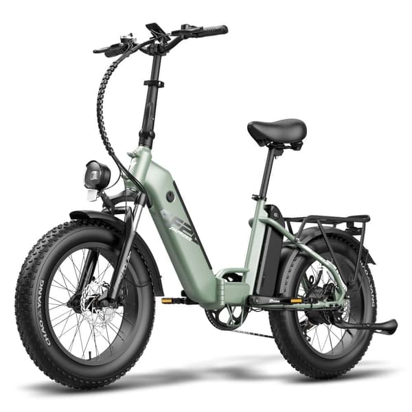 Fafrees FF20 Polar taitettava sähköpyörä, 500 W (jatkuva) 860 W (huippu) moottori, 20,8 Ah akut, 20" * 4,0" renkaat, SHIMANO 7 nopeus.