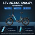 Pikkukuva 8 / 11: Fafrees FF20 Polar City sähköpyörä, 500 W moottori, huippunopeus 45 km/h, 26.8 Ah akku, toimintasäde jopa 170 km (PAS), L1e-B-sertifioitu