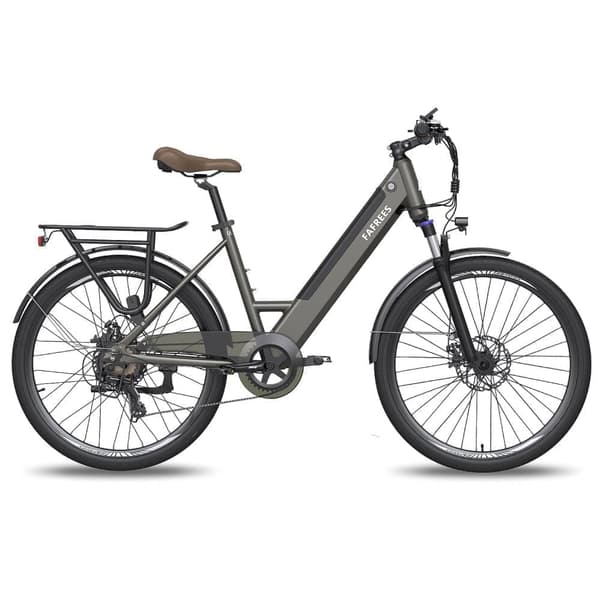 Fafrees F26 Pro Adult City Elcykel, 250W borstlös motor, 14,5Ah litiumbatteri, 26*1,75 däck, SHIMANO 7 Speed.