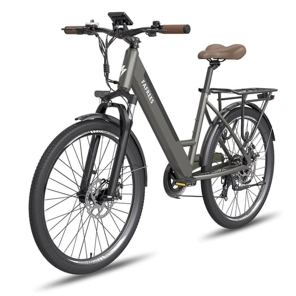 Fafrees F26 Pro Adult City Elcykel, 250W borstlös motor, 14,5Ah litiumbatteri, 26*1,75 däck, SHIMANO 7 Speed.