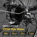 Miniatyrbild 5 av 11: Fafrees F28 Pro Adult City Elcykel, 250W borstlös motor, 14,5Ah litiumbatteri, 27,5*1,75 däck, SHIMANO 7 Speed.