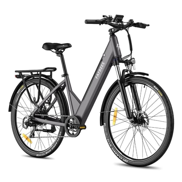 Fafrees F28 Pro Adult City Elcykel, 250W borstlös motor, 14,5Ah litiumbatteri, 27,5*1,75 däck, SHIMANO 7 Speed.