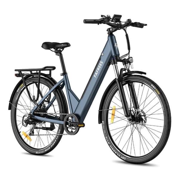 Fafrees F28 Pro Adult City Elcykel, 250W borstlös motor, 14,5Ah litiumbatteri, 27,5*1,75 däck, SHIMANO 7 Speed.